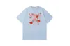 Herren T-Shirts Mardi T-Shirt Frauen Sommer koreanischen Stil Kurzarm Print T-Shirts für Männer Mode Blume Marke Luxus Baumwolle weibliche T-Shirt 230620