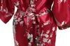 Sexy Pyjamas Rayon Roben Frauen Nachtwäsche Blume Hause Kleidung Intime Dessous Casual Kimono Bad Kleid Dame Sexy Nacht Kleid Oversize 3XL 240330