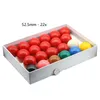 Size Size 525mm Snooker Ball Set 22x 2116inch Billiard Kit 240315