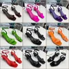 10A Premium Quality Colorful Silk/Leather Women's Fashion Sandals Slippers Women's Single Shoes