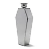 Hip Flasks 2024 Mini Flask 100ML Coffin Stainles Steel Portable Flagon Travel Wine Pot Bar Gift Supplies For Men