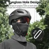 Cappellini da ciclismo WEST BIKING Maschera termica invernale Passamontagna Copricapo Bicicletta Antivento Cappello da sci caldo Copricapo