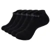 Shorts Yuedge Men's Bekväm kudde Ankel Shorts Quarter Fitness Gym Running Walking Sports Socks (5 par/väska)