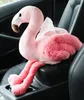 1st Ins Pink Flamingo Box Cover Creative Car Armest Tissue Case Cute Plush Toys Decorative Servin Holder For Home Decor2970559