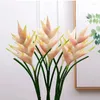 Decorative Flowers Romantic Simulation Big Peacock Arrangement Flower Bird Of Paradise Living Room