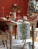 Noël Eucalyptus sapin Robin décor à la maison chemin de Table décoration de mariage nappe chemins de cuisine 240322