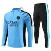 2024 25 PSGPO Tracksuit soccer TRAINING 22 23 24 Sergio Rico Danilo Pereira Marco Asensio men and kids kit football Tracksuits survetement suit jacket Sportswear sss