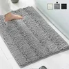 Tapis de bain de luxe, décoration de salle de bain, Super absorbant l'eau, doux en microfibre Chenille, pour douche, offre de bienvenue