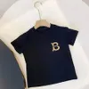 Summer Short Sleeved T-shirt Designer for Boys Girls Pure Cotton Clothes Summer Letters Half Sleeved Kid Tops Fashion Clothing