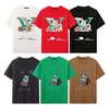 Мужские дизайнерские футболки Мужские женские футболки с буквенным принтом с короткими рукавами Летние рубашки Мужские свободные футболки L-18 Размер XS-XL
