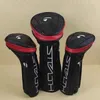 Black Headcover Gizli Sürücü 3and5wood Hibrid Putter Golf Headcover bize daha fazla ayrıntı ve resim için bir mesaj bırakın Messge Detils ND