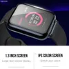 B57 Smart Watch Waterproof Fiess Tracker Sport för iOS Android Phone Smartwatch Heart Ret Monitor Blodtrycksfunktioner #002 3