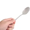 Spoons 16 Pcs Teaspoons Set Stainless Steel Durable Small Metal Dessert Spoon For Home Kitchen