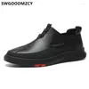 Casual schoenen lederen heren loafers Designer hoge kwaliteit sneakers luxe heren Sepatu Pria Kulit Asli Buty