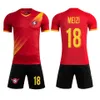 Hommes Soccer Jersey Set Uniformes Femmes Jersey Sublimation Set Enfants Jerseys Shorts Football Chemises Sports Uniforme Formation Costume 240314