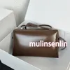 Caso extra LP Bolsa de designer de luxo Bolsa de luxo Bolsa de bolsa de ombro de ombro de luxo Homens homem homem homem homem genuíno bolsa de mal