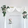 Fleurs décoratives artificielles rétro 70x45cm, accessoires de décoration pour arc de mariage, plate-forme en T, porte d'ouverture de zone de bienvenue