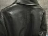 Designer High version BL Home New Leather Coat Fashionable 100 OS Style Loose fit Men's and Women's Same Style Leather Coat K5TD