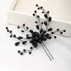 Hair Clips Barrettes Temperament Handmade Bridal Jewelry Black Personality Coiled U-Shaped Hairpin Suitable Girl Daily Decoration Ea D Otkll
