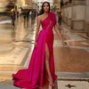 Sexy Summer Dresses For Women Gorgeous Satin Pretty Elegant Off Shoulder Sleeveless High Split Club Evening Party 240401