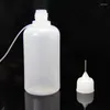 Storage Bottles 1/3/5PCS Needle Tube Empty Plastic Bottle Sub-bottling PE Pinhole Refueling Squeeze Pointed Mouth Soft