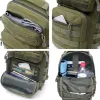 Sacos táticos militar rover ombro estilingue pacote molle assalto gama packs saco de dia fralda para homens viajando, trekking, acampamento