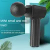 Massage Gun Full Body Massager Mini Pocket Fascia Vibration Electric Impact hela muskelavslappning YQ240401