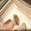 디자이너 목걸이 BGARI DIVAS DREAM DIAMONDS 18K GOLD PLATED 최고 카운터 품질의 목걸이 고급 공식 복제품 5A UHGN