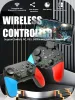 Gamepads BT 5.0 Wireless Gamepad Android Mobile Cell Phone Control Accessories Joystick Game Controller For Minecraft Genshin Pubg PPSSPP