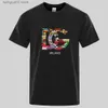 Men's T-Shirts 2024 Summer Luxury Bet Letter Printed Cotton Mens T-shirt Short Sleve Mens Vintage Top Casual Vintage Y2k Fashion T XS-3XL T240401