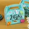 Gift Wrap LBSISI Life-Easter Cake Box Three-Dimensional Wrapping Boxes Decoration Candy Snack Party Wholesale