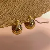 Boucles d'oreilles créoles plaquées or, goutte d'eau, étoile en cristal pour femmes et filles, bijoux de mariage, cadeau E2410