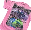 T-shirt a maniche corte con stampa grande Ellstar Hell Star World Tour 2024 Primavera/Estate Batchj6m3q2ugYECV