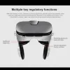 Geräte 3F VR-Brille Virtual-Reality-Box Google Cardboard 3D-Video-Stereo-Mikrofon-Headset-Helm für 4,76,4-Zoll-Telefonspiel Optionales GamePad