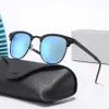 Hommes lunettes de soleil en verre classique marque rétro lunettes de soleil bandes de luxe lunettes de créateur rayons métal cadre Designers lunettes de soleil AAA