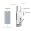 Computerreiniger 8 in 1 Elektronische Reinigungskits Staubentfernungsbürste MTI-Funktionsreinigung für Ohrhörer-Kopfhörer-Stifttastatur mit Clea Otgf9