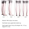 Sexy Socks 15 non elastic high length socks 5D ultra-thin transparent silk nylon middleware womens sexy breathable underwear Y240401