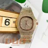 NOWY ODPOWIEDZI PASS PASS Test Luksusowy Watch Minesanite Watch Full Diamond VVS Designer Classic Keep Real Watch Sapphire Mirror Wysokiej jakości oryginał z pudełkiem