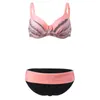 Women's Swimwear Sexy U Shaped Open Back Bikini With Chest Pads Border Splitting Mens Underwear