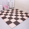 Meiqicool Baby EVA-Schaum-Spiel-Puzzlematte/18 oder 24 Stück ineinandergreifende Übungsfliesen, Bodenteppich, Teppich für Kinder, je 29 cm x 0,8 cm, 240314