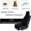 Autoyouth Premium Universal Fit Waterproof Stain 저항 커버 Neoprene Non-Slip Bucket Dog Car Seat Protector