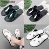 Leather Mens Slipper Izmiss Designer Sandals Genuine Luxury Sliders Slipper Men Brand Rubber Slides Fashion Beach Flat Shiny Slipp Have Logo Wfxs