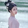 Pinces à cheveux Barrettes Vintage bâton en bois style chinois fleur épingle à cheveux avec gland classique élégante dame clip femme accessoires Sl Dr Otmw8