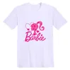 2024 Barbie Shirts T-Shirts Sommer Damen Herren Designer T-Shirts Baumwolle Mode Brief Druck Kurzarm Lady Tees Luxurys Freizeitkleidung Tops T-Shirts Kleidung