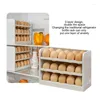 Rangement de cuisine pour réfrigérateur domestique créatif, porte-œufs, goutte