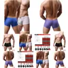 Sous-vêtements Hommes U Convex Pouch Tra-Thin Semi Transparent Sous-vêtements drôles Gays Y Boxer Shorts pour garçon Sports Bottom Culotte Drop Delive Otvox