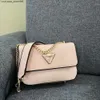 Factory discount designer shoulder bag GS New minimalist chain splicing printed solid color fashionable small square single crossbody womens