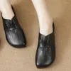 Zapatos informales contraídos para Mujer, mocasines cómodos y transpirables, calzado plano ligero para caminar, Zapatillas para Mujer