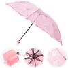 Parapluies de mariée parapluie pliant décor à la maison pour la dentelle de mariage décorations de maison Po Prop plastique