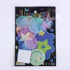 2024 STARS Moon Glow in the Dark Kids slaapkamer Lumineuze fluorescerende thuiswandstickers Sticker Diy Decoraties voor lichtglows in het donker